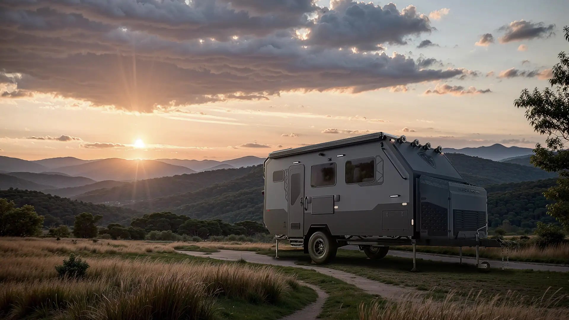 ORC caravan by water